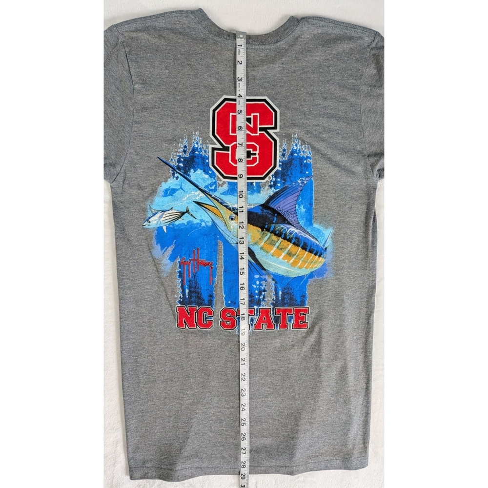 Guy Harvey Pacifica Bluewater NC State T Shirt Size Small - Picture 9 of 10